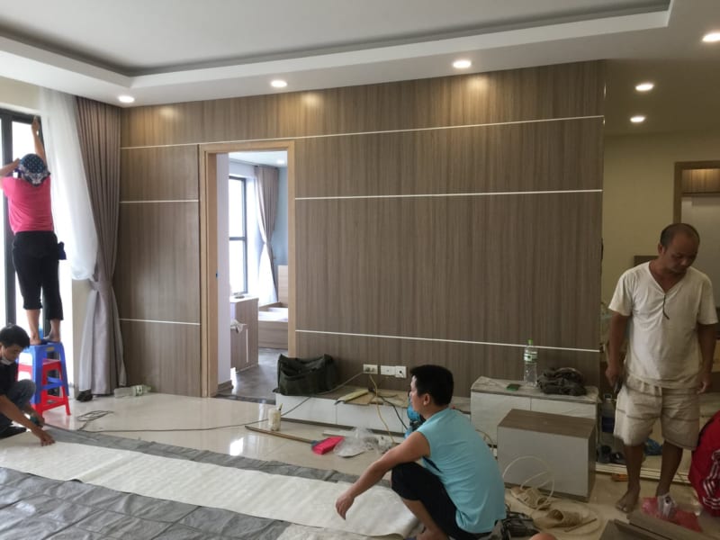 THI CÔNG NỘI THẤT NHÀ BÁC DÂN CHUNG CƯ 102 TRƯỜNG CHINH